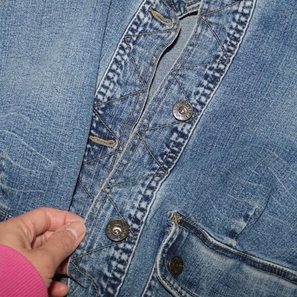 Baby Phat Children's Jeans Jacket Size L - Picture 9 of 9